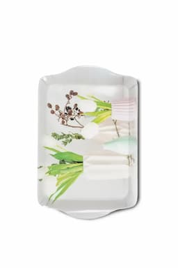 Dinesmart Melamine Serving Tray - 20 CM 034076GRE12