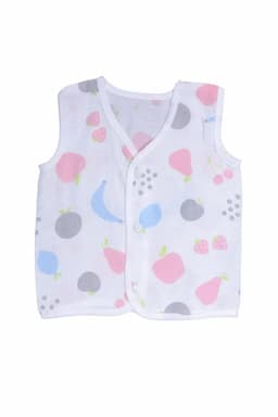 Cotton Button Jhabla For babies - Baby Pink 034328BABPIN36M