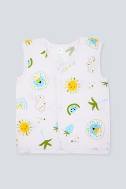 Cotton Button Jhabla for Babies - Baby Pink 034673BABPIN69M