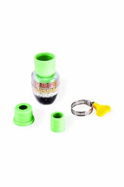 Plastic & Silicone Multilayer Water Filter - 7.5 Cm 034892PLA&SILGRE2