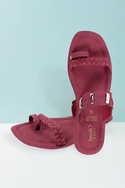 Soft Footbed Braided Strap Slip-On Sandals for Women 0349129MAR