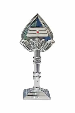 Brass Murugan Vel - 6 Cm 035004SIL