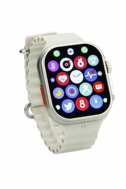 MZ M704W 2.09" Smartwatch with BT Call, BT Camera, Music, Heart Rate, Sports (Grey) 035081M70GRE