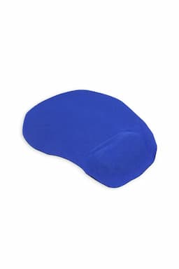 Rubber Ergonomic Mouse Pad with Comfortable Gel Wrist Rest Support (Blue ) 035125MOUPADBLU