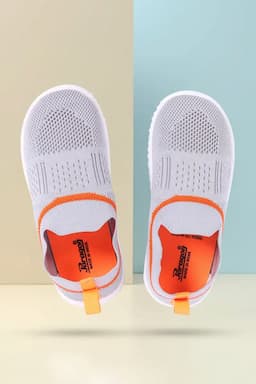 Knit Textured Slip-On Casual Shoes for Boys 0355205GRE