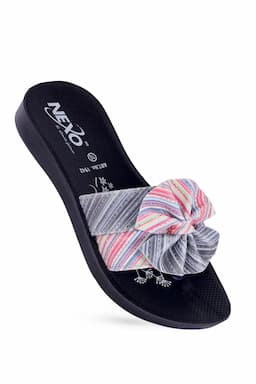 Girl's Bow Knot Comfort Slides 0355593PEA