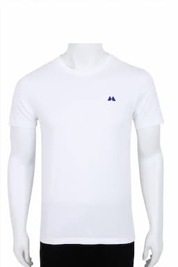 Men’s Cotton Solid Half Sleeve T-Shirt 035698LWHI