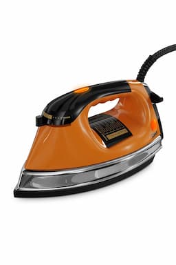 GM Ferro 1200 W Dry Iron Box (Orange)