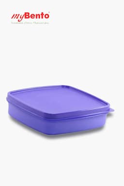 MyBento Plastic Rectang Winsome Lunch Box - 345ml 009011VIO1