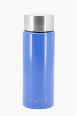 Nanobot Stainless Steel Tesla Water Bottle - 750 ml 012039ROYBLU750ML