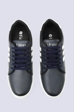 Breathable Lace-Up Sneakers for Men 0147159BLU