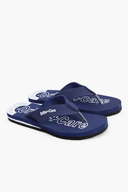 Diabetic & Orthopedic Care Casual Flip Flops for Men 0149199NAVBLU