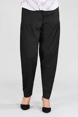 Cotton Solid Patiala Pant for Women  015104BLAXL2