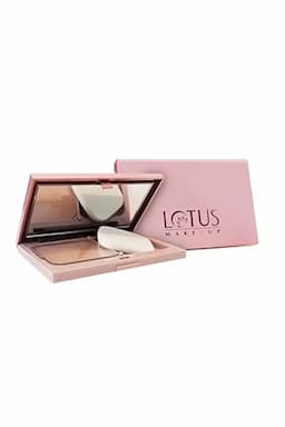 Lotus Natural Blend Oil Control Compact with SPF 15 & UV Protection - 10g (Ivory) 016525IVO