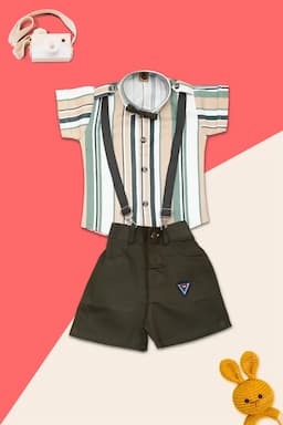 Baby Boy's Cotton Clothing Set (2-Pcs Set) 018897SAN&OLI612