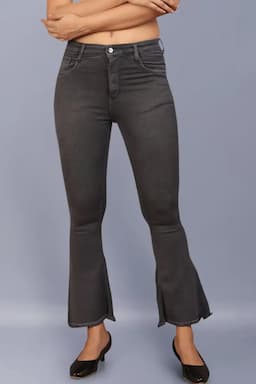 Denim Wide Leg High-Rise Jeans for Women 01916528DARGRE