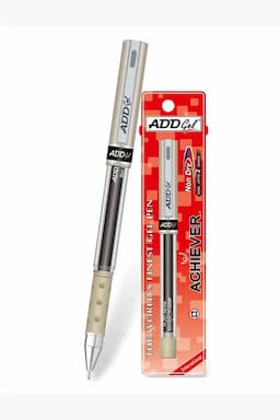 Add Gel Achiever Gel Pen (Red) - Pack of 1 020224REDPACOF1