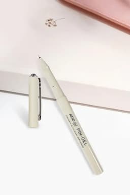 Add Gel Contour Grip Pin Gel Pen (Black) - Pack Of 1 020226BLAPACOF1