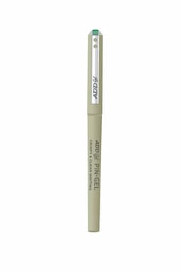 Add Gel Contour Grip Pin Gel Pen (Green) - Pack Of 1 020226GREPACOF1