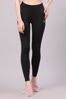 Cotton Lycra Blend Track Pant for Women 020699XXLBLA