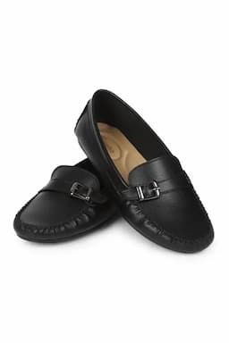 Women's Bliss Formal Strap Buckle Loafers 0234747CLABLA