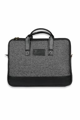 15.6 Inches Waterproof Laptop Messenger Bag for Unisex 028672BLA