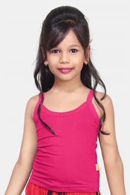 Cotton Solid Camisole for Girl 029025DEEPIN34YEA