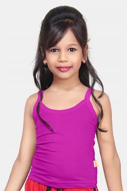 Cotton Solid Camisole for Girl 029025MAG34YEA