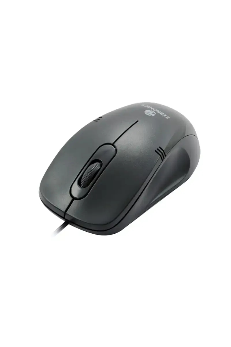 Zebronics Power+ Wired Mouse with 1200 DPI, USB Interface, 5V, High Precision(Black)