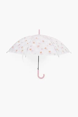 Polyester & Stainless Steel Single Fold Umbrella - 76 Cm 032002PIN