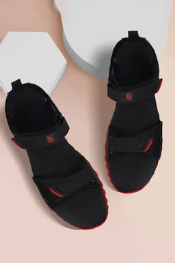 Velcro Fashion Sandals for Men 03589310BLA